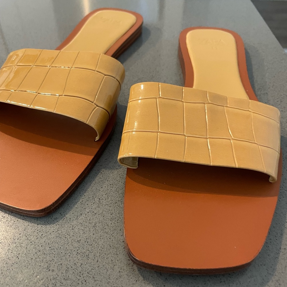 Zara sandals. Never worn